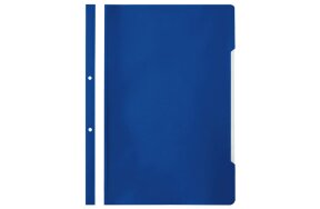 A4 CLEAR VIEW FOLDER WITH HOLES FOR FILING BLUE SET/50